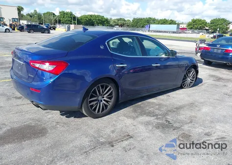 2015 Maserati Ghibli S Q4 из США, поврежденный, VIN ZAM57RTAXF1134572